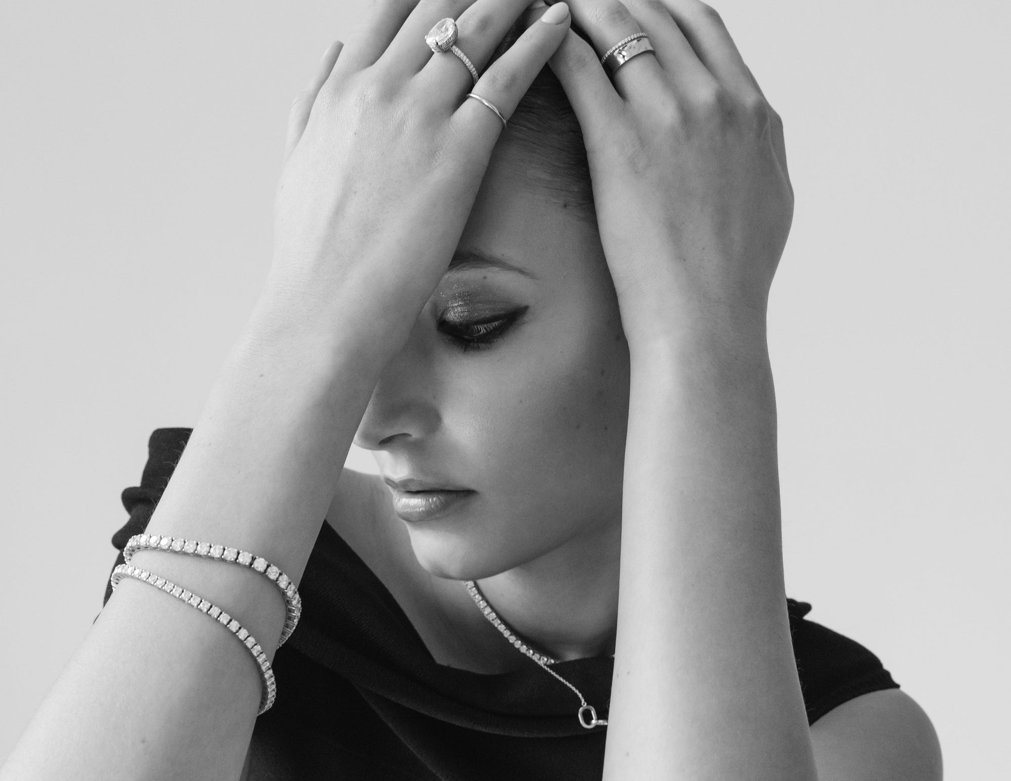 14k gold lab grown diamond jewelry