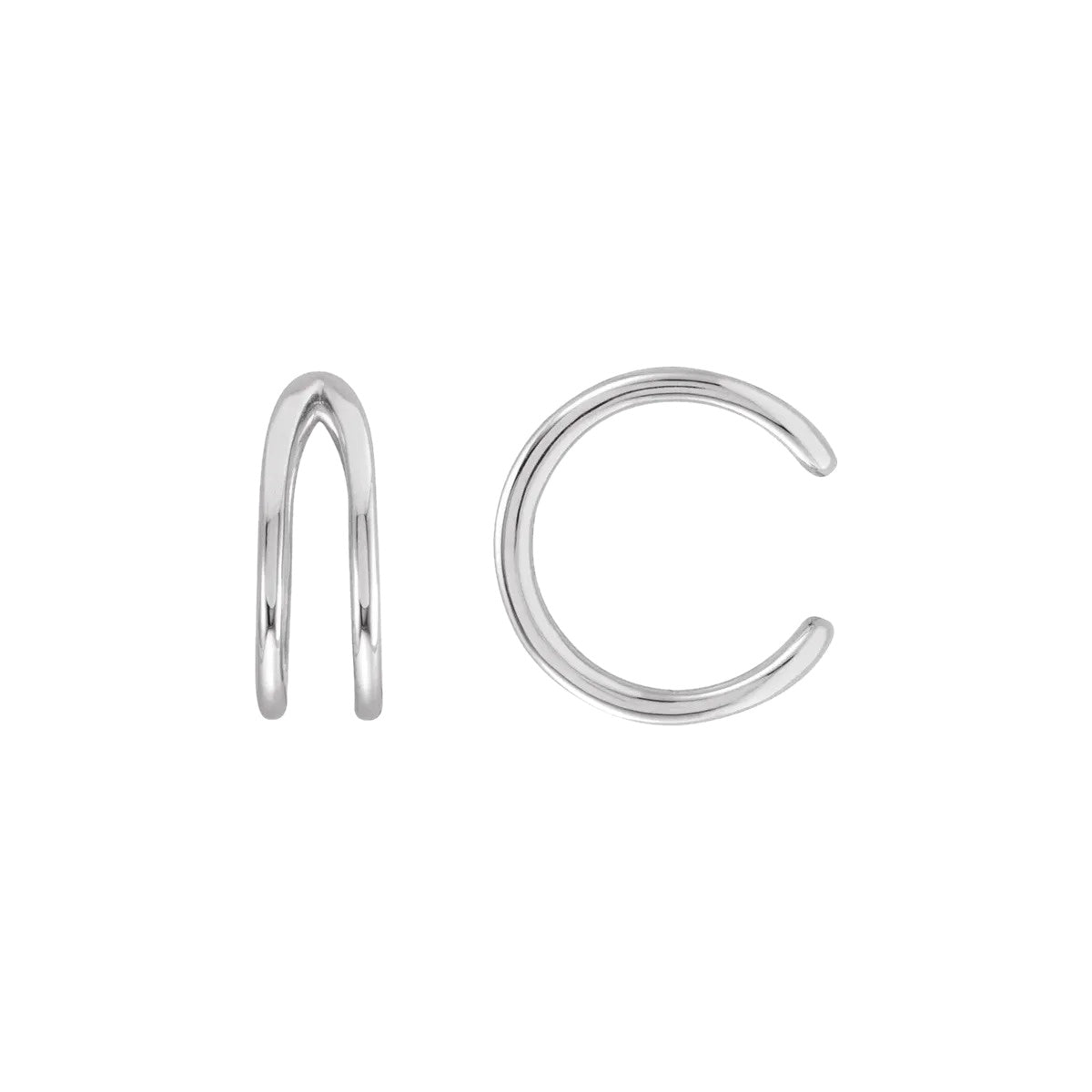 Open Ear Cuff in Sterling Silver