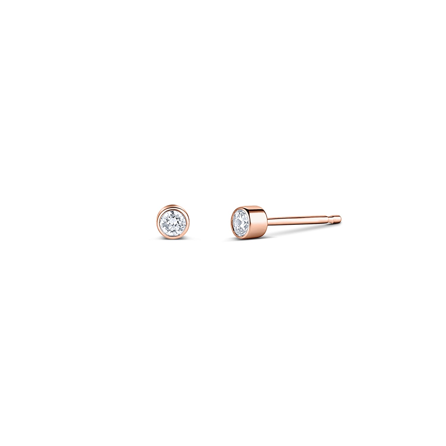 Round Stud Earrings Online