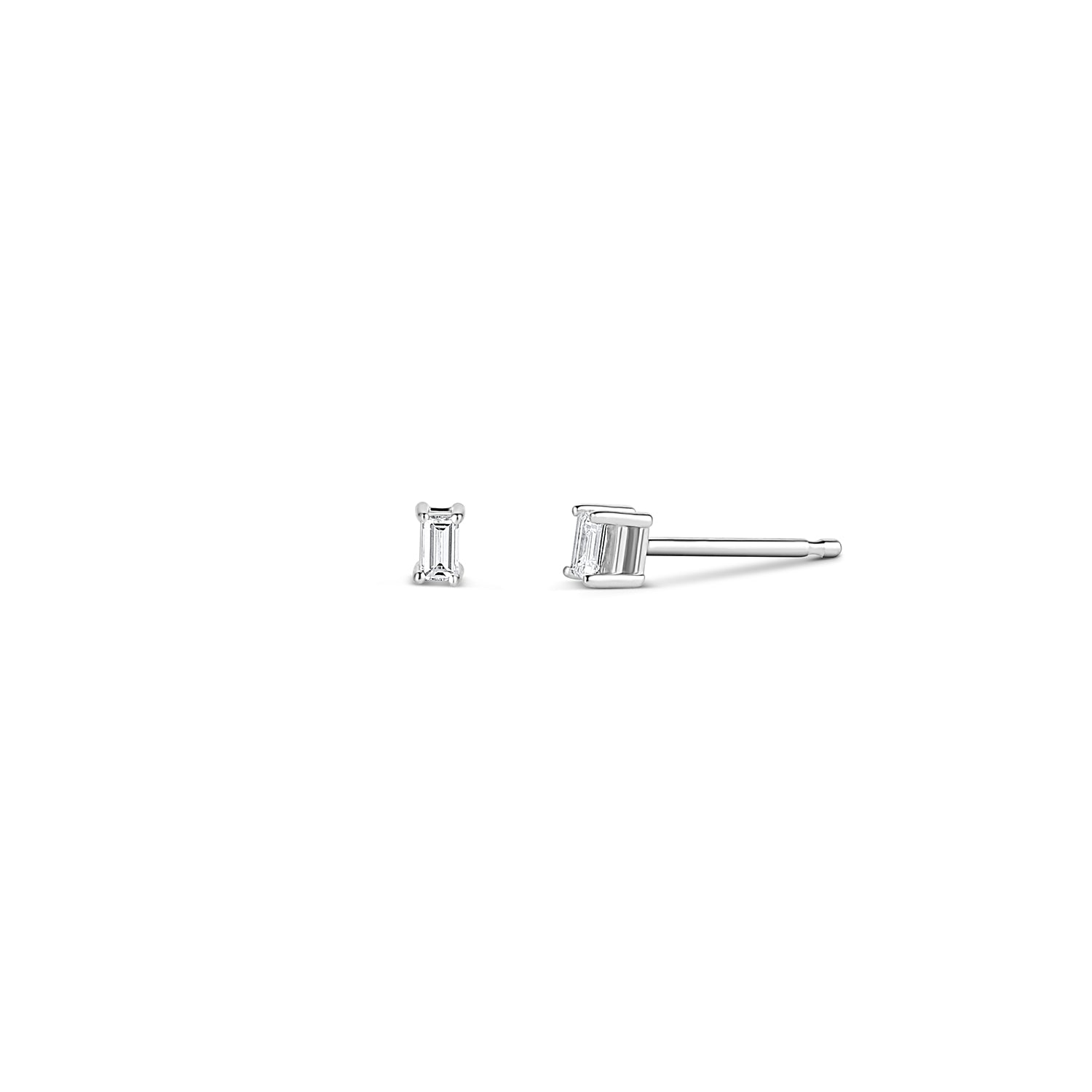 Baguette Stud Earrings