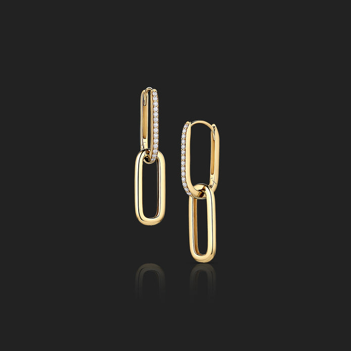 Paperclip Earrings